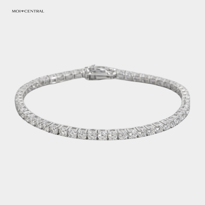 Moissanite Tennis Bracelet
