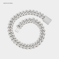 Zirconia "Iced Out" Cuban Chain