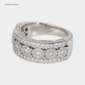 Moissanite "Iced Out" Ring