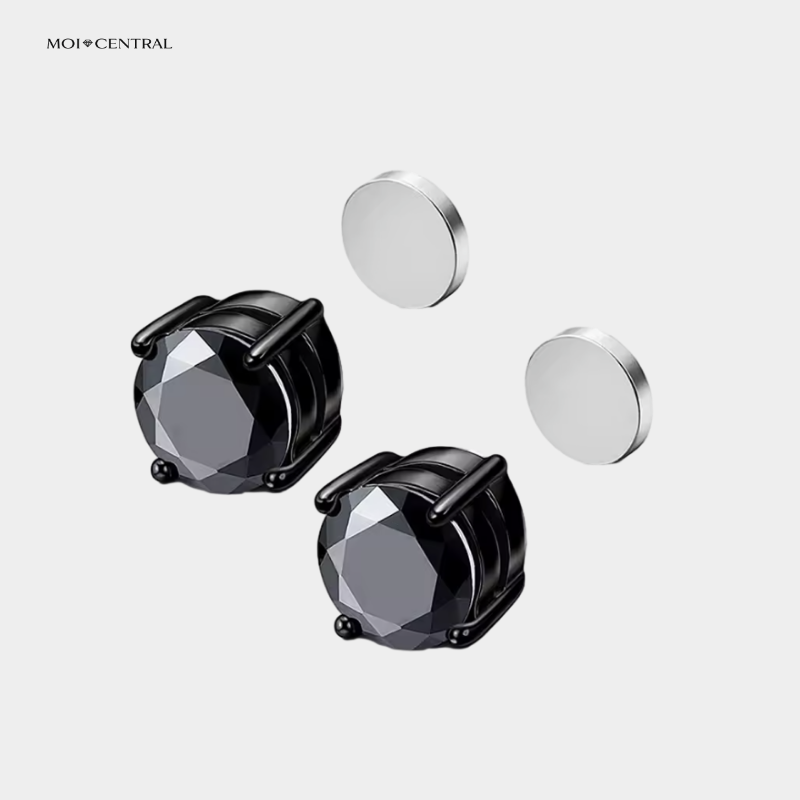 Zirconia Magnetic Earrings