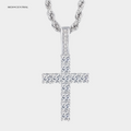 Zirconia Cross Necklace